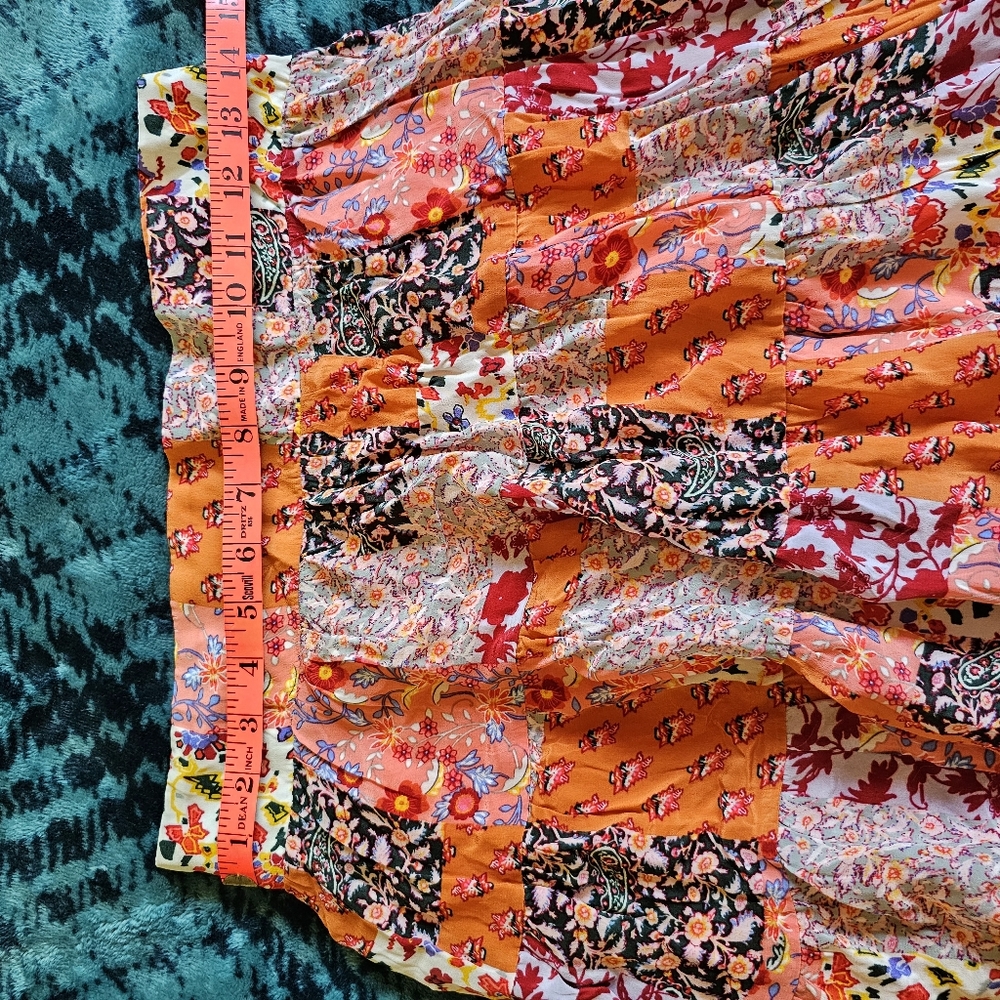 Maeve Lightweight 100% Viscose Patchwork Style Fl… - image 6